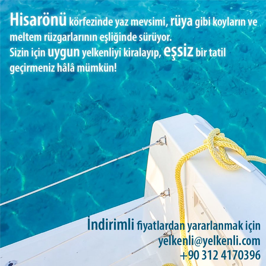 Yelkenli Yatçılık.